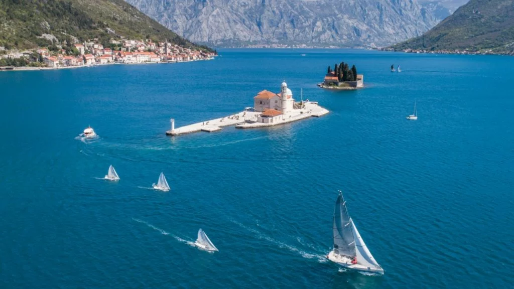 sailing in montenegro