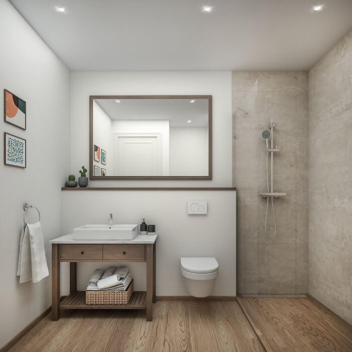 Basic Interior Bathroom