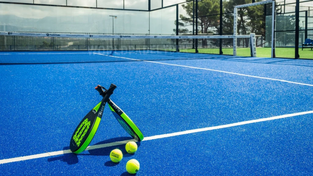 Padel court at Luštica Bay