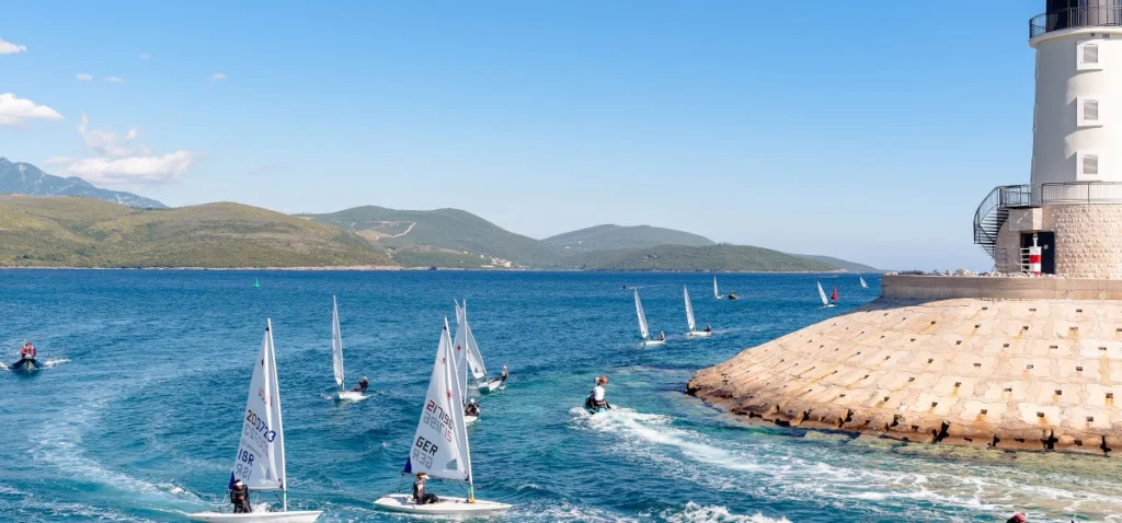 Sailing event at Luštica Bay