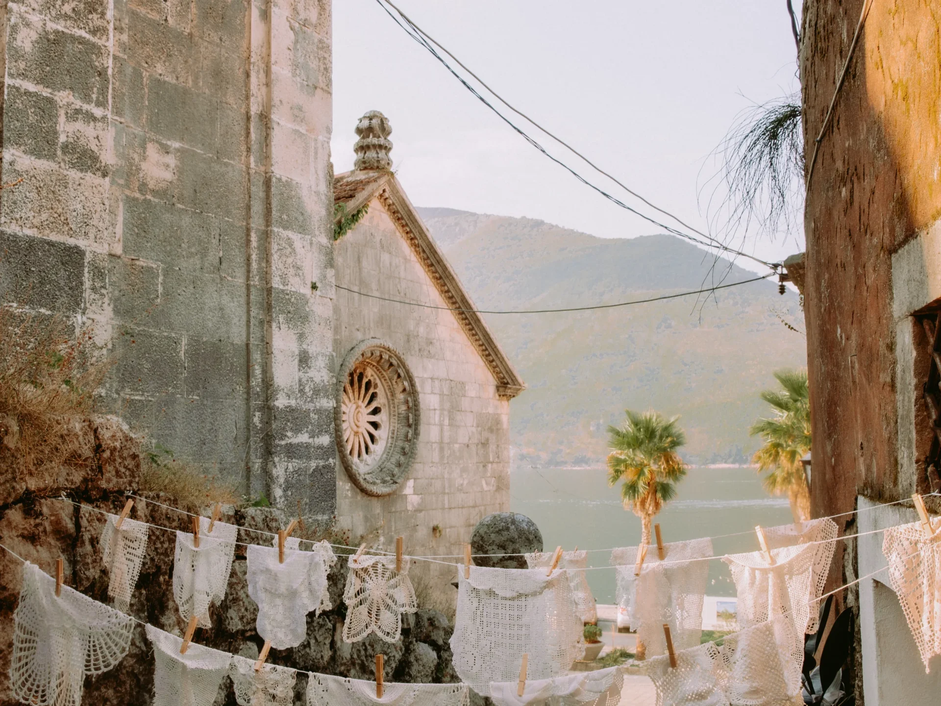 Stone lane in Perast